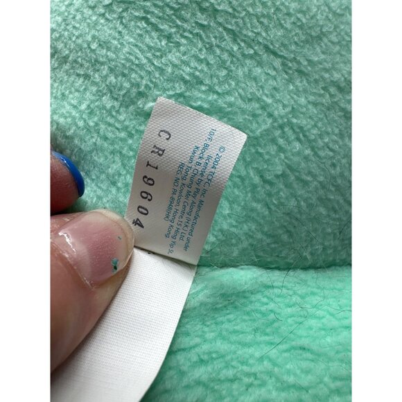 Care Bears Plush Cheer Bear Mint Green 26" Embroidered Rainbow Stars Heart Belly - Picture 8 of 9